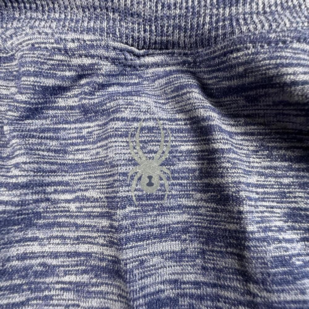 Spyder Active Mens Large Blue Long Sleeve Performance Shirt Thumbholes #1568 - Picture 4 of 8